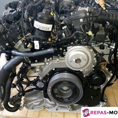 repasovaný, 100% funkčný motor audi crt 3,0 tdi so zárukou 6 mesiacov, predný pohľad | repas-motorov.sk